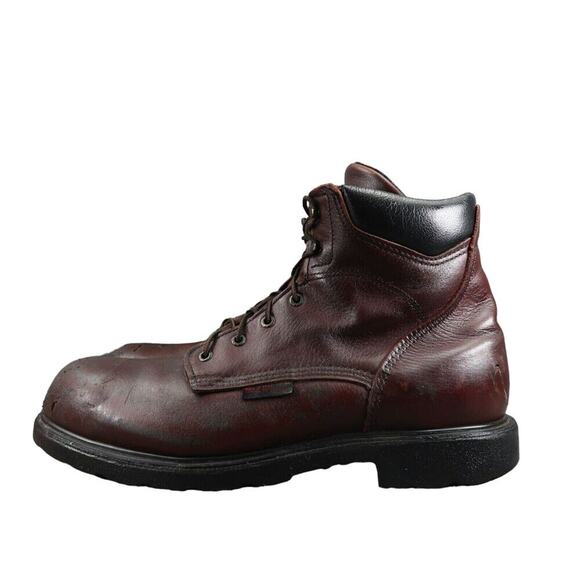 Red Wing Shoes Mens 14 Boot Steel Toe Work EH Leather Supersole Waterproof Brown - Picture 5 of 16